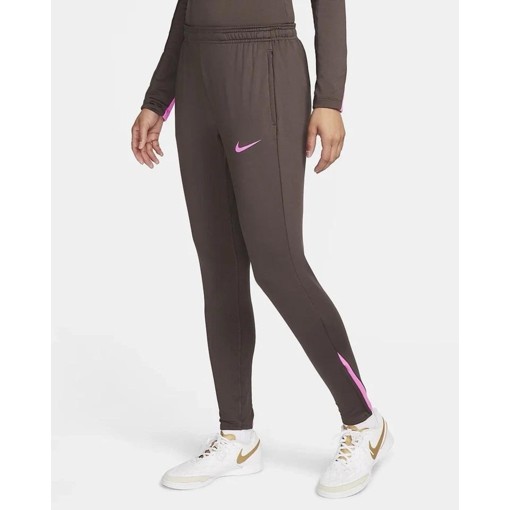 Nike Strike Women's Dri-FIT Soccer Pants FN5020-237 Baroque Brown/Pink Size